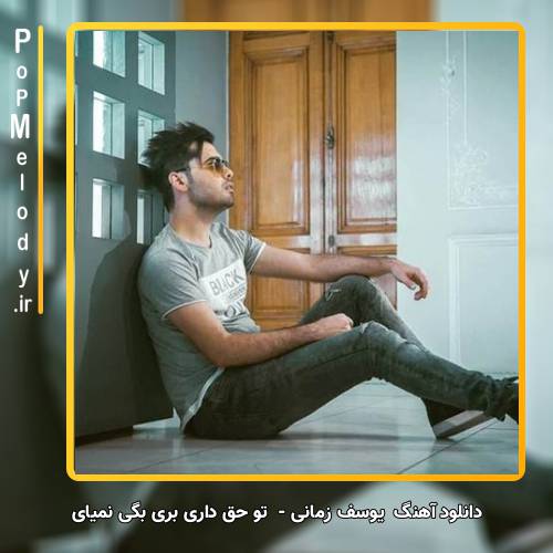 دانلود آهنگ یوسف زمانی تو حق داری بری بگی نمیای